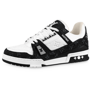Louis Vuitton LV Trainer White Black White