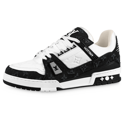 Louis Vuitton LV Trainer White Black White - Kick Game