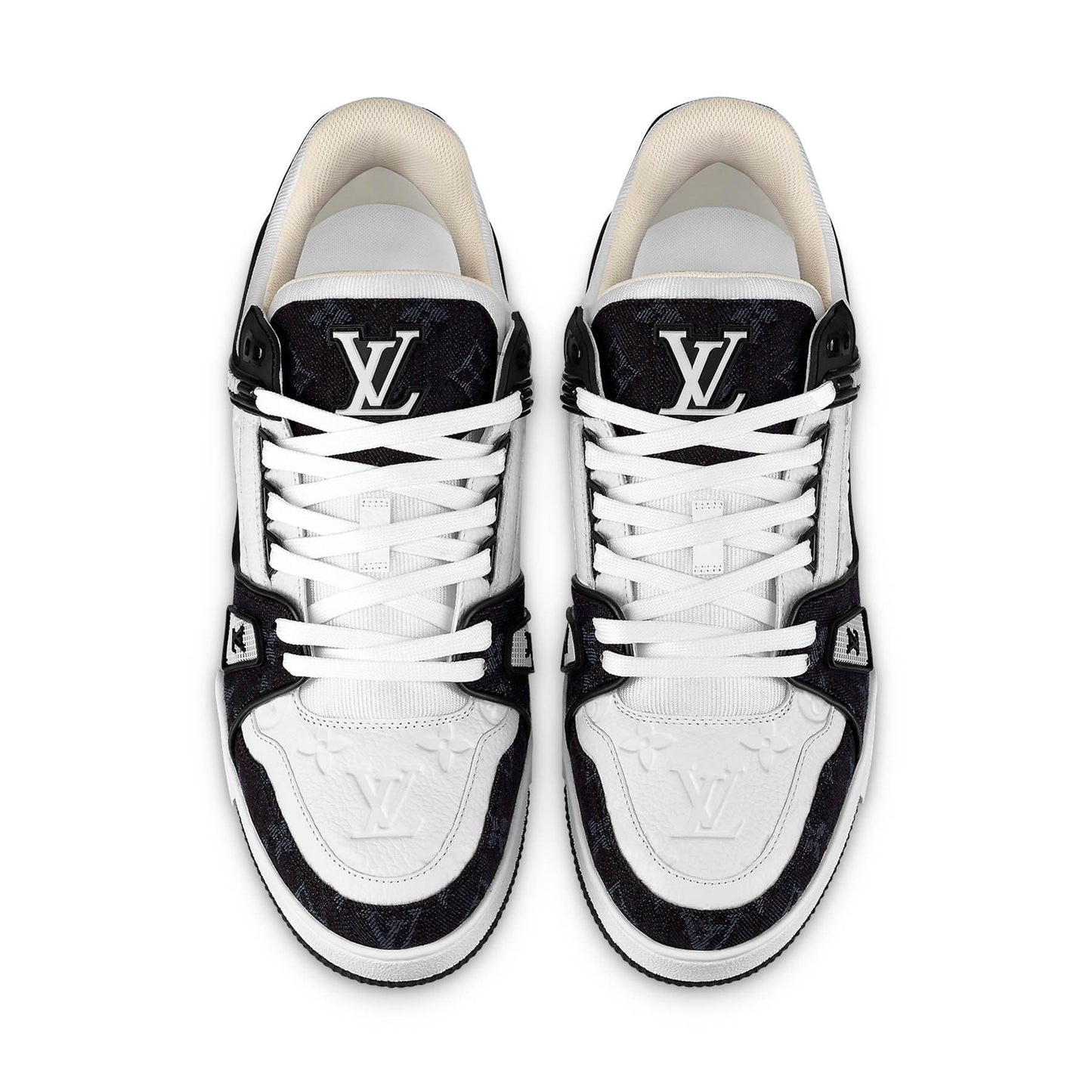 Louis Vuitton LV Trainer White Black White - Kick Game