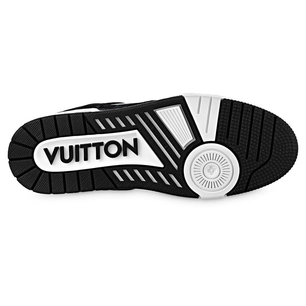 LOUIS VUITTON Canvas Monogram LV Squad Sneaker Boots 36.5 White