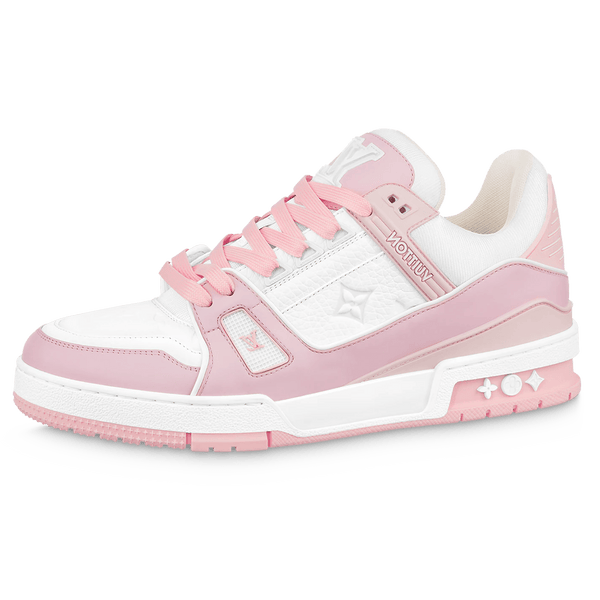 louis vuitton trainers pink