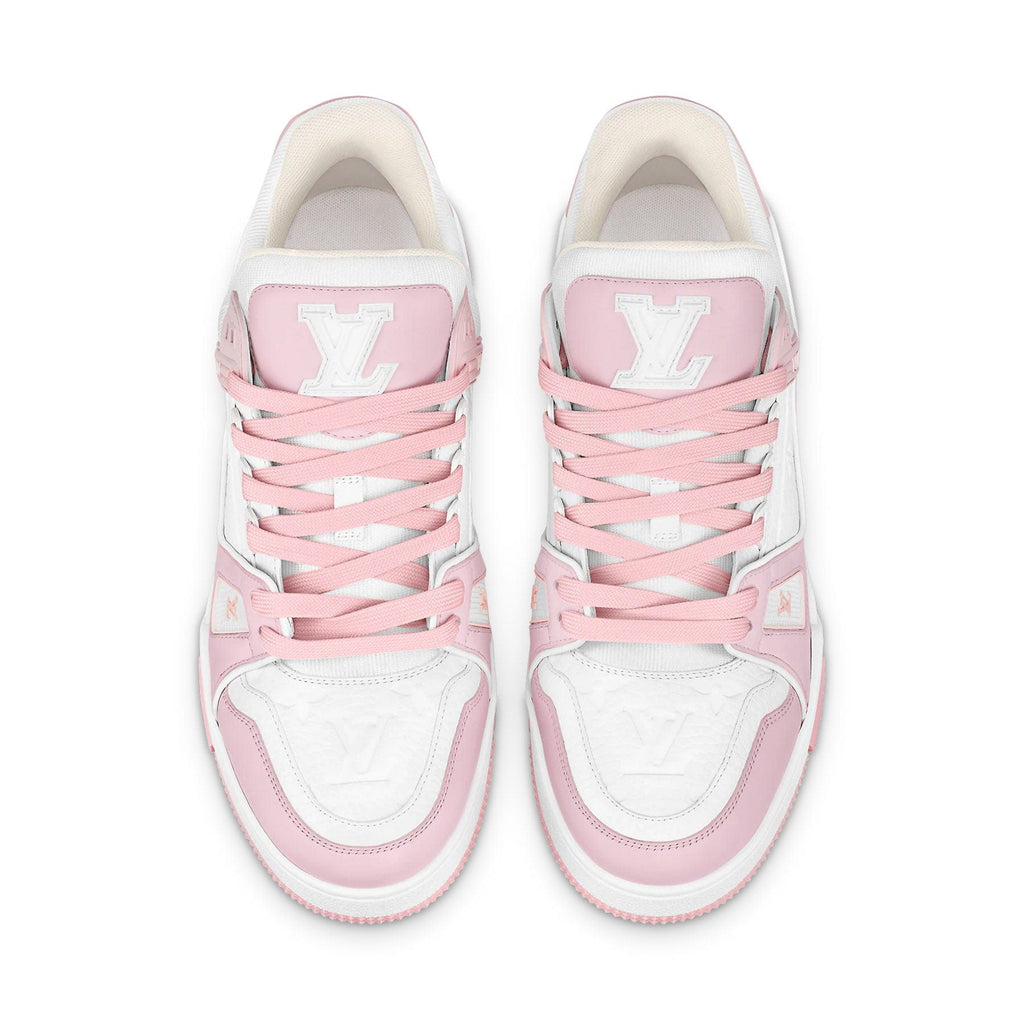 Louis Vuitton Trainer Low White Rose 1AA6W3 - Size UK 6