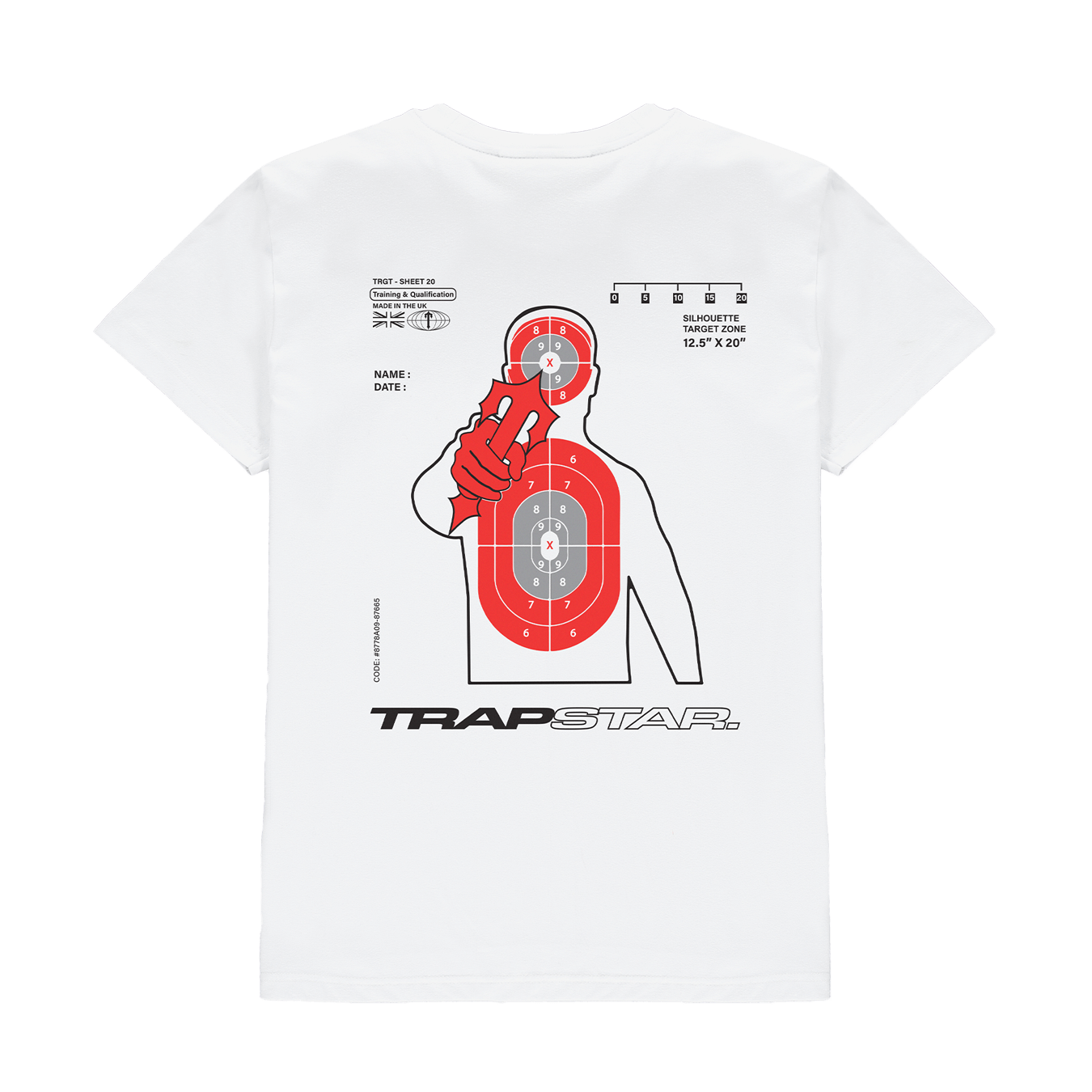 Trapstar Marksman 2.0 Tee - White - Kick Game