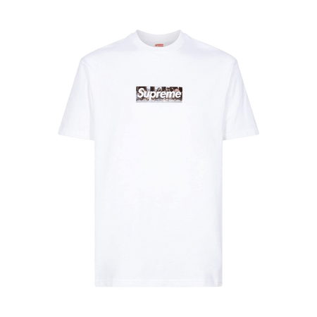 トップス Supreme Milan Box Logo Tee White XL Supreme Milan Box Logo Tee White - Sneakerzone