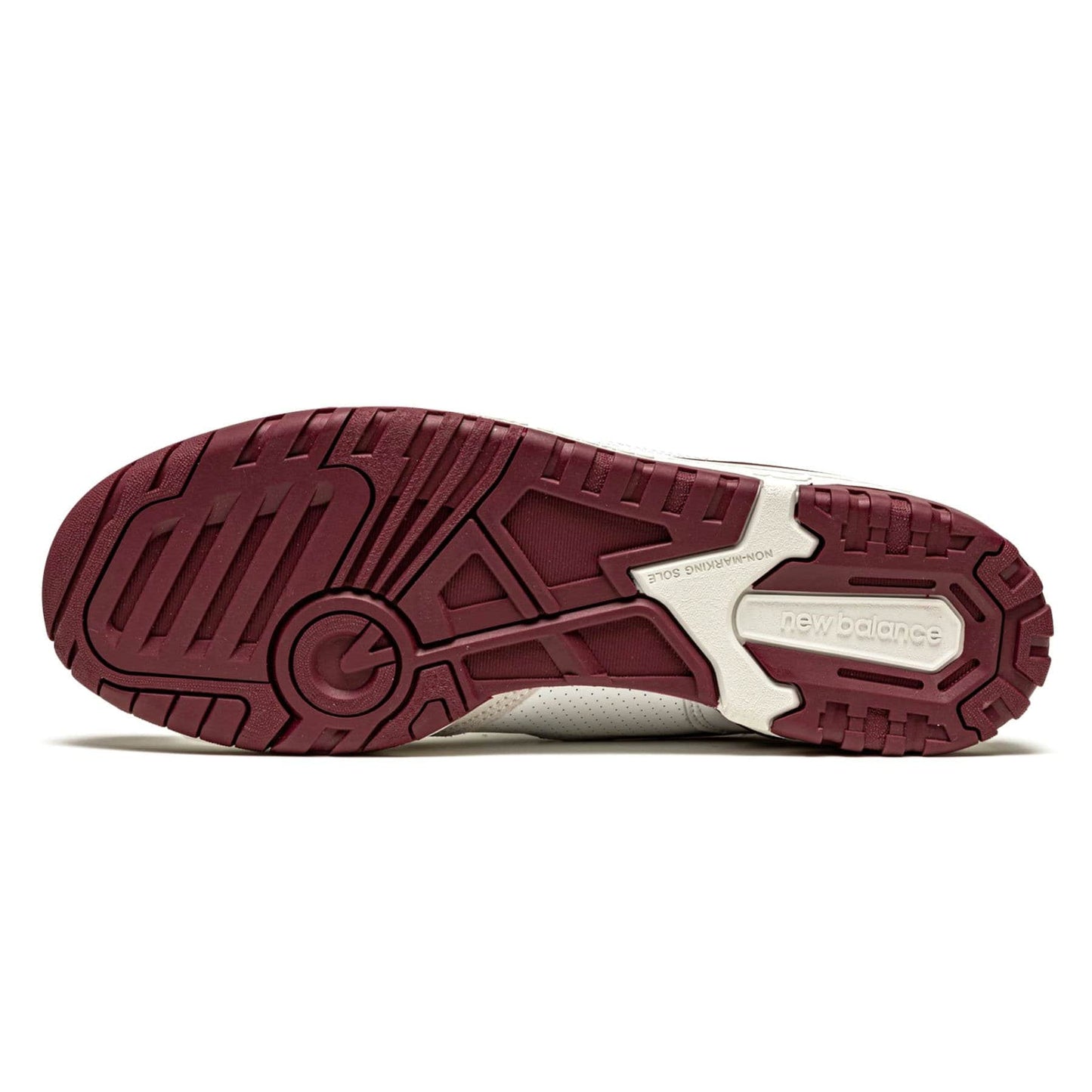 New Balance 550 Sea Salt Burgundy - Kick Game