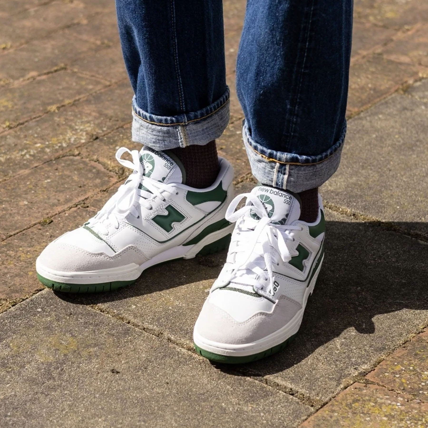 New Balance 550 White Green