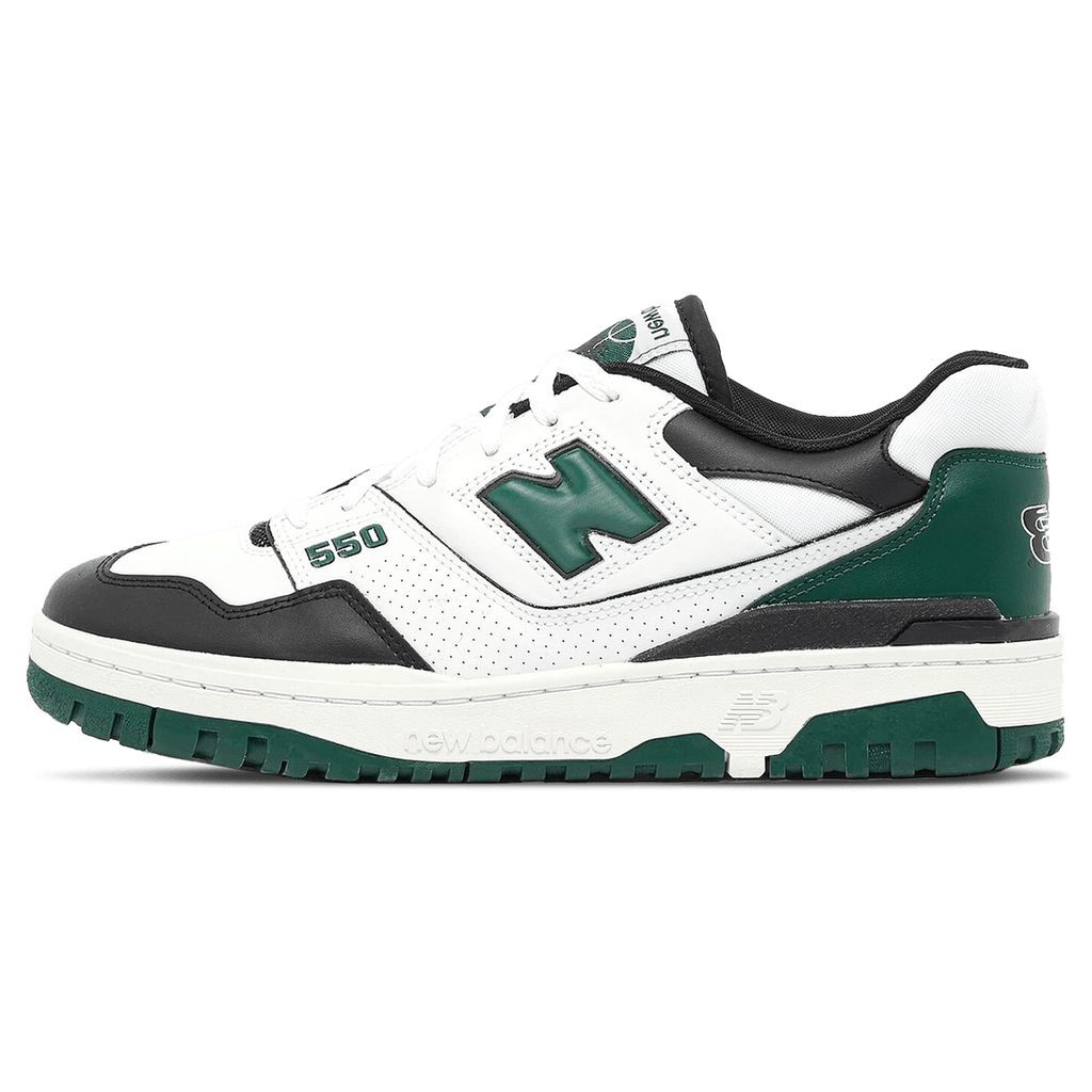 Review of the New Balance 550 White Team Forest Green - Detailed & on feet  look, Blogs