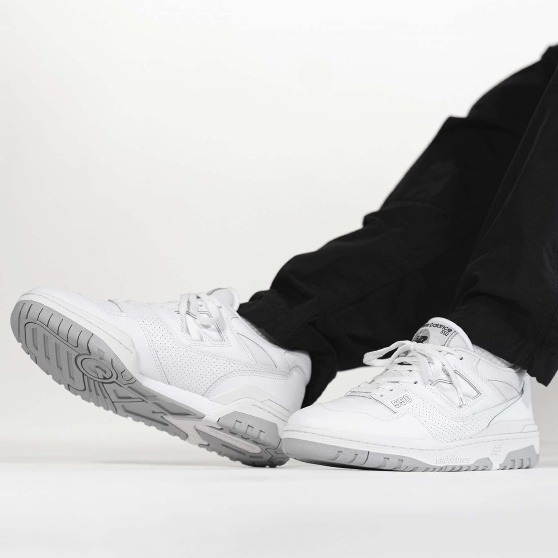 New Balance 550 'White Grey' - Kick Game