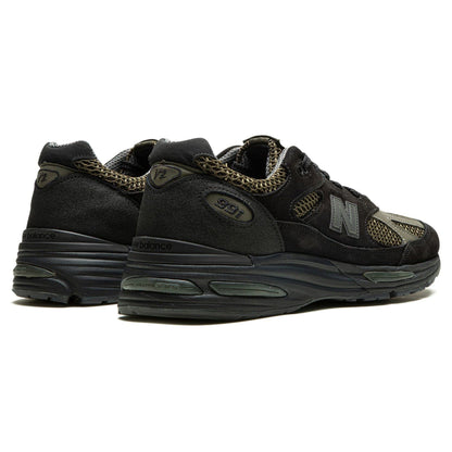 New Balance 991v2 Made in England x Stone Island 'Black' - Kick Game