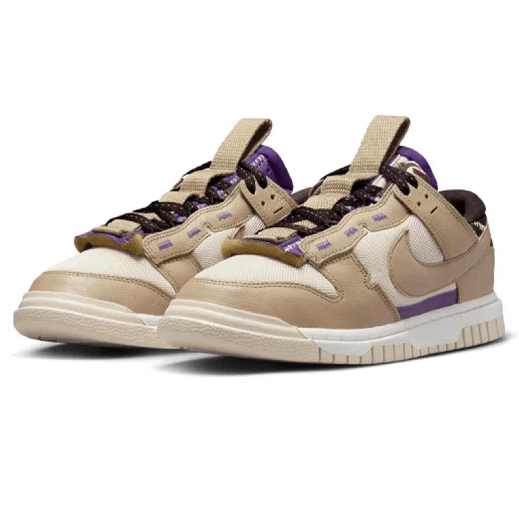 Nike Air Dunk Jumbo 'Light Orewood Field Purple' - Kick Game