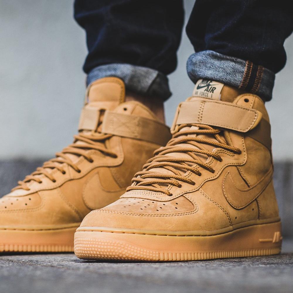 Nike Air Force 1 High 07 LV8 Flax — Kick Game