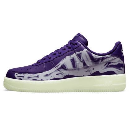 Nike Air Force 1 Low 'Purple Skeleton' - Kick Game