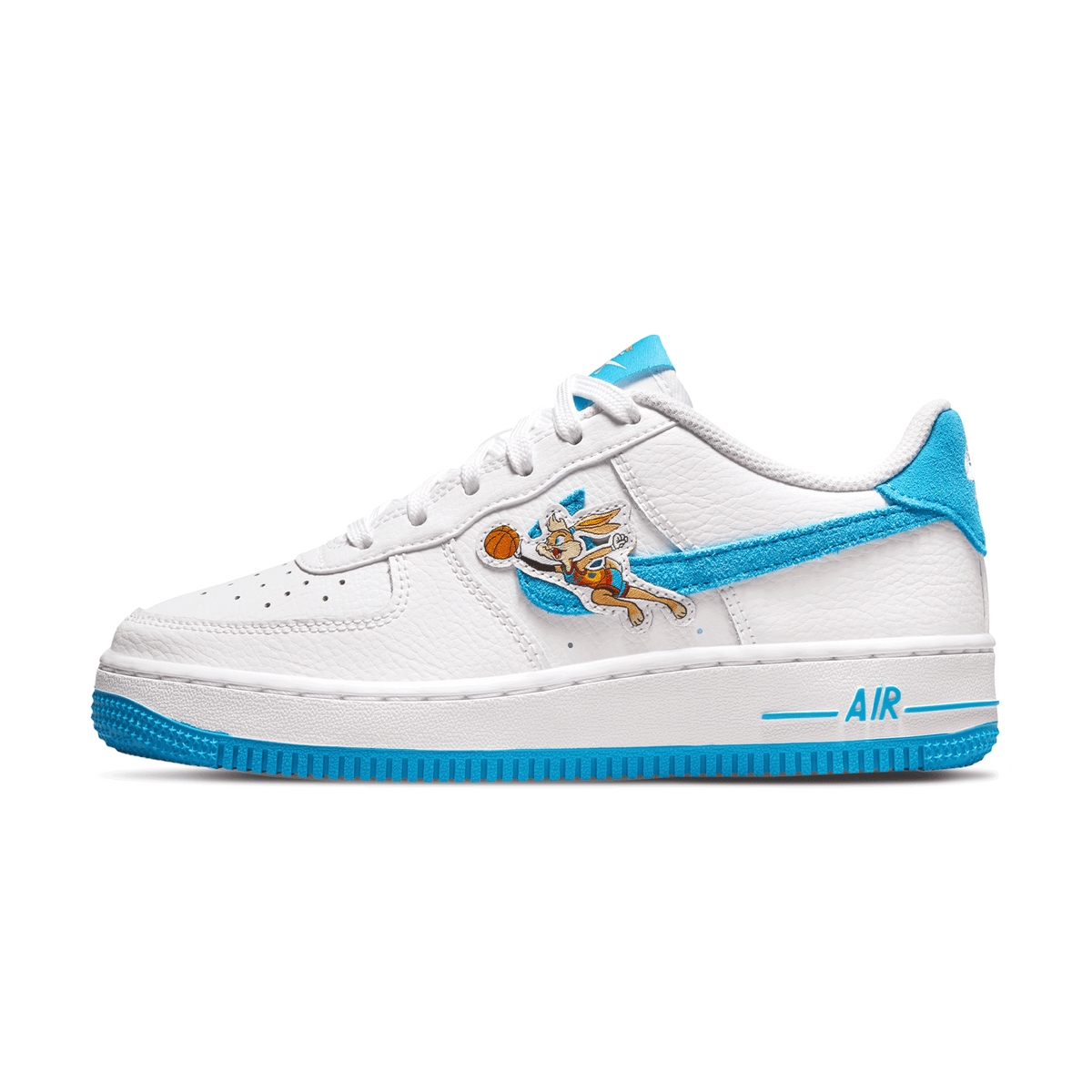 Space Jam x Nike Air Force 1 '07 GS 'Hare' - Kick Game