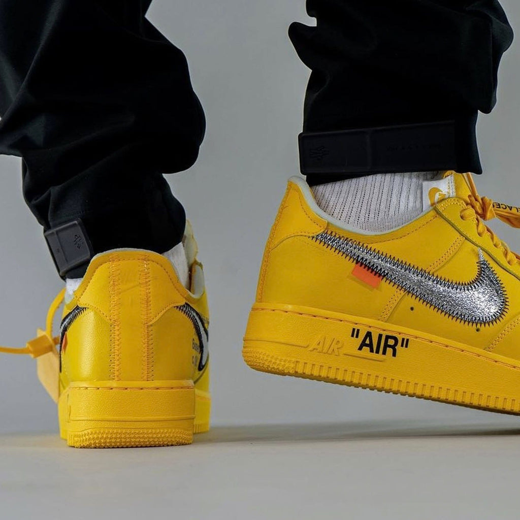 Nike Air Force 1 Low Off-White ICA University Gold Men's - DD1876-700 - US