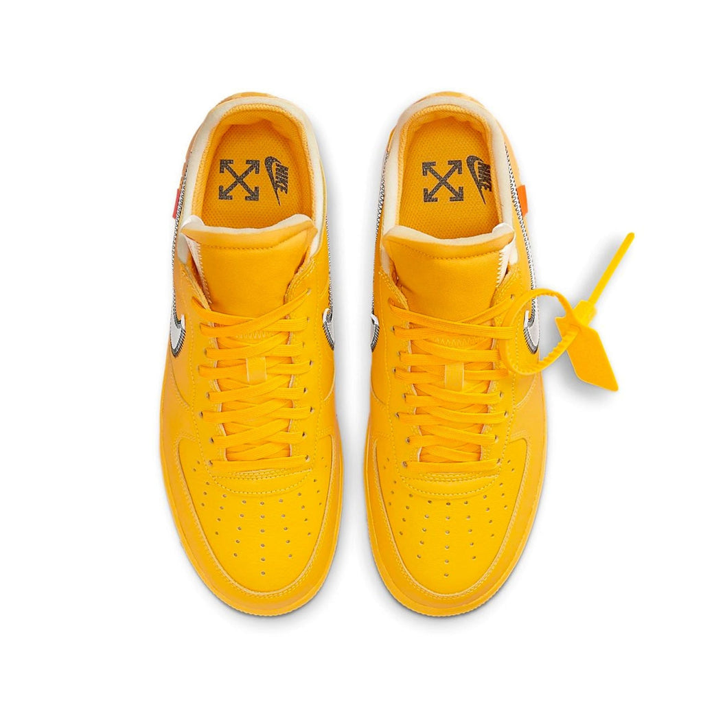 Nike Air Force 1 Low Off-White University Gold Shoes