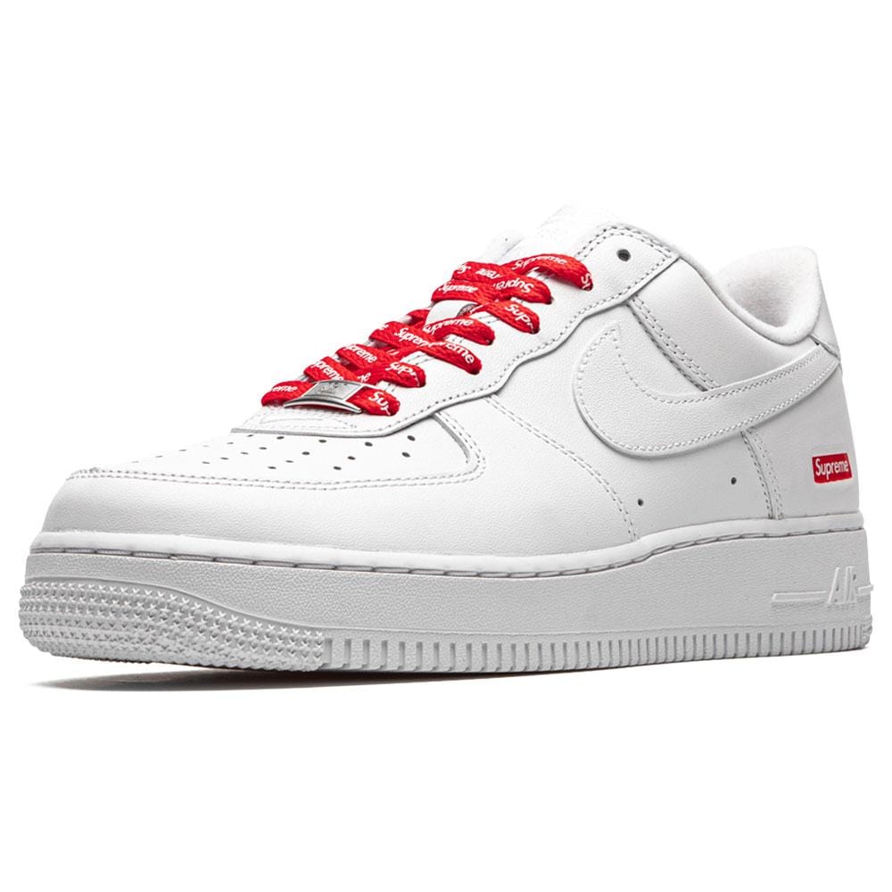 Supreme x Nike Air Force Low 'Box Logo White' — Kick Game
