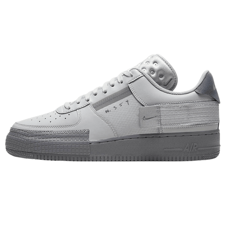 nike air force 1 type 2 grey fog cool grey