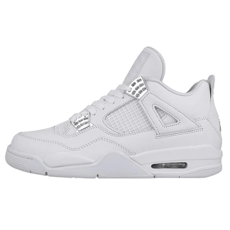 pure white jordan 4