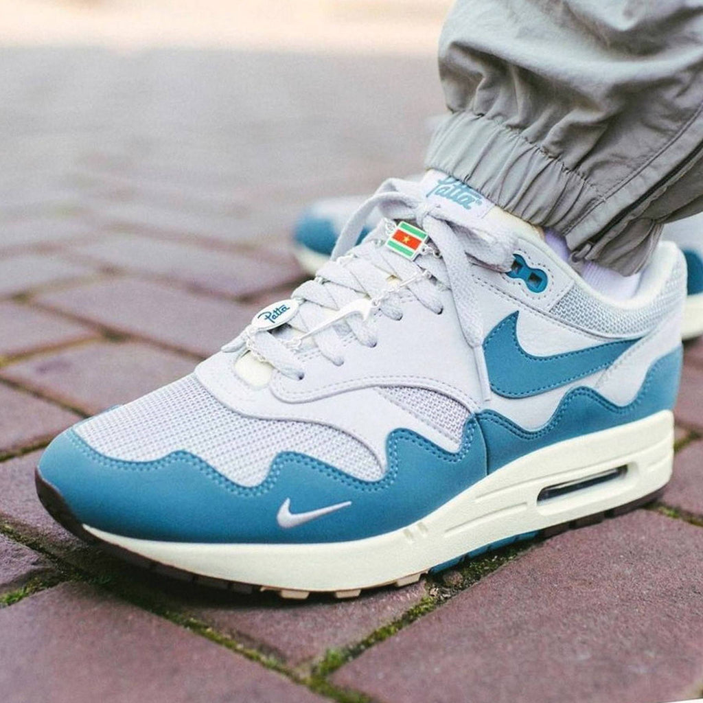 HOT Noise Aqua Air Max 95 Aqua On Feet Patta X Nike Air Max