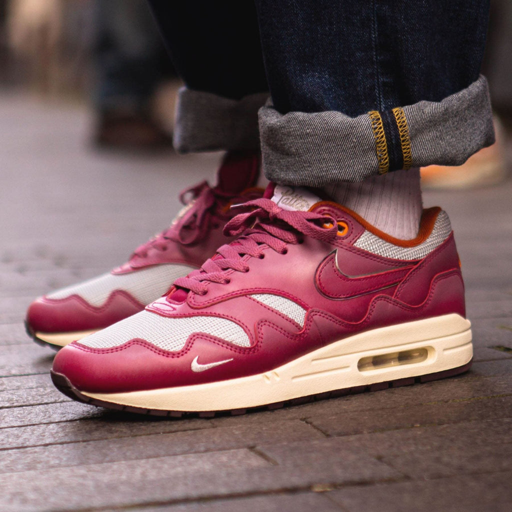 Patta x Nike Air Max 1 'Rush Maroon' - Kick Game
