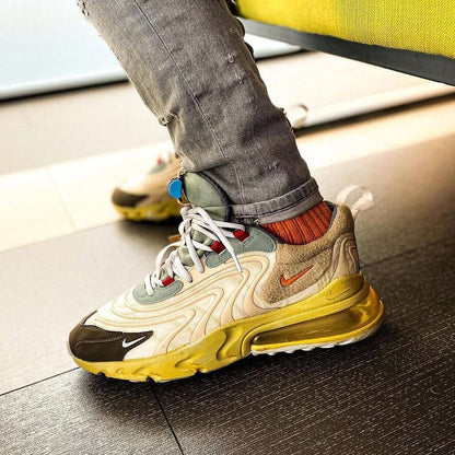 Travis Scott x Nike Air Max 270 React ENG 'Cactus Trails' - Kick Game