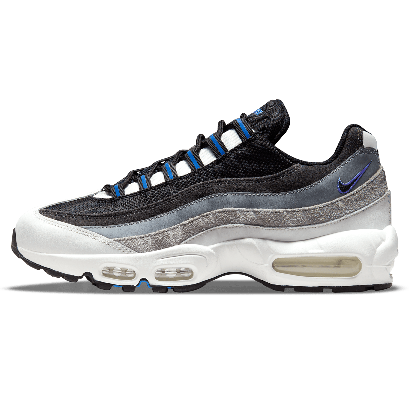Nike Air Max 95 'Black Medium Blue' - Kick Game