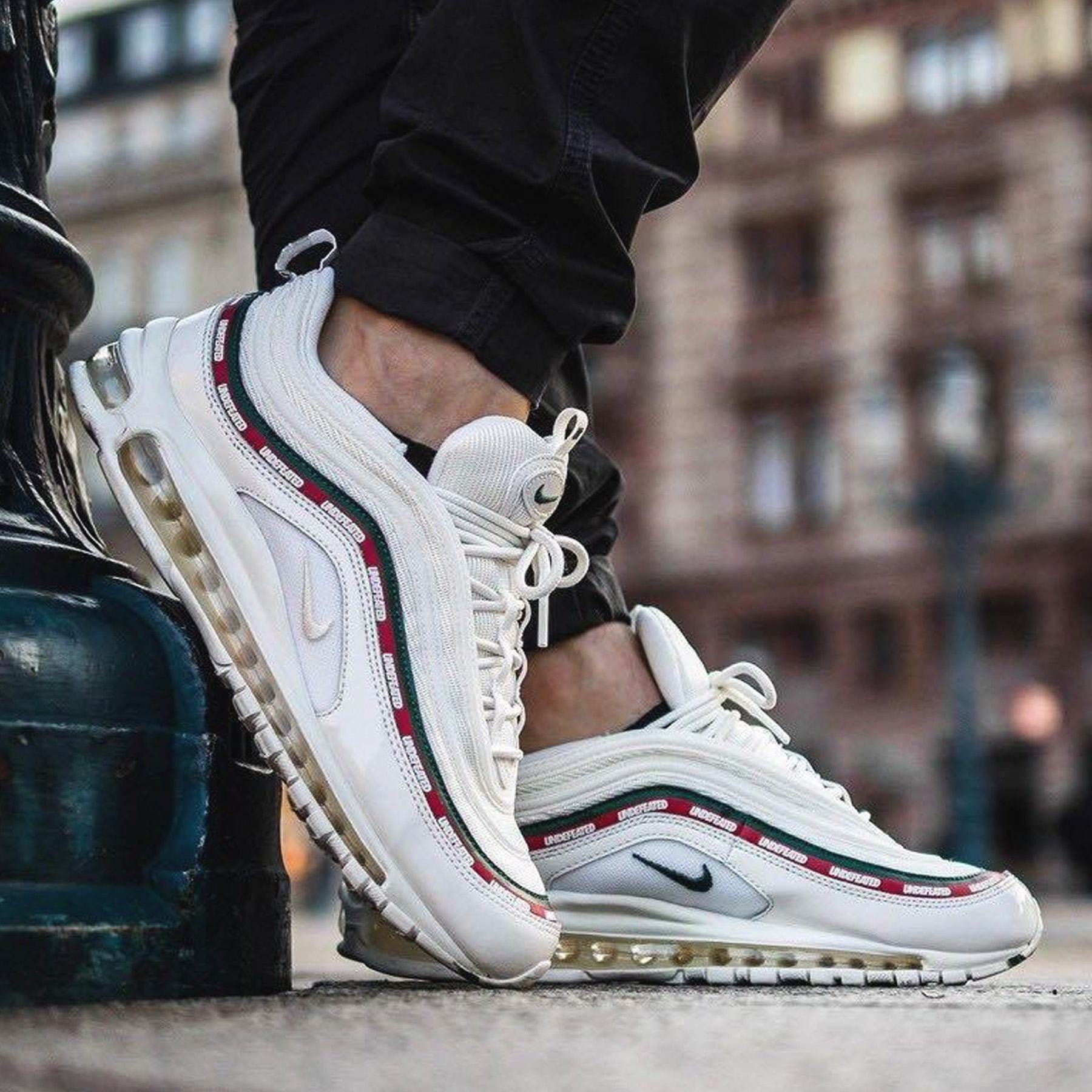 Chaussures NIKE Air Max 97 921826 101 White Wolf Grey Black