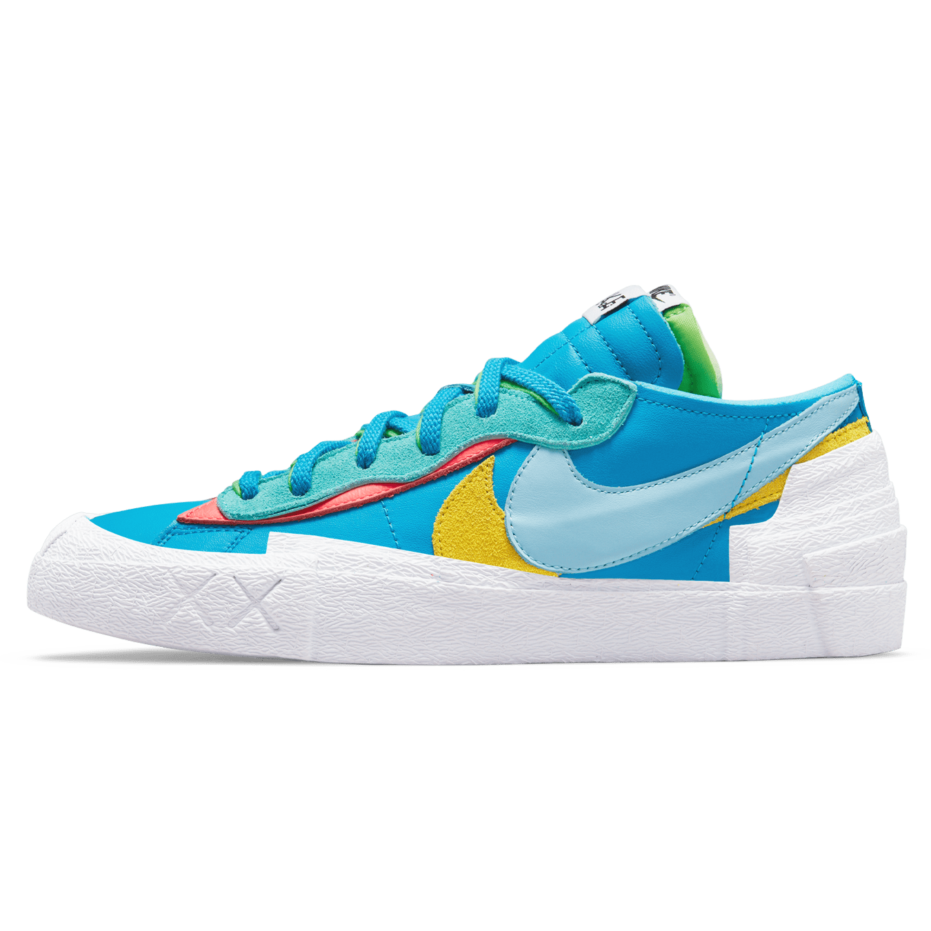KAWS x sacai x Nike Blazer Low ‘Neptune Blue’ - Kick Game