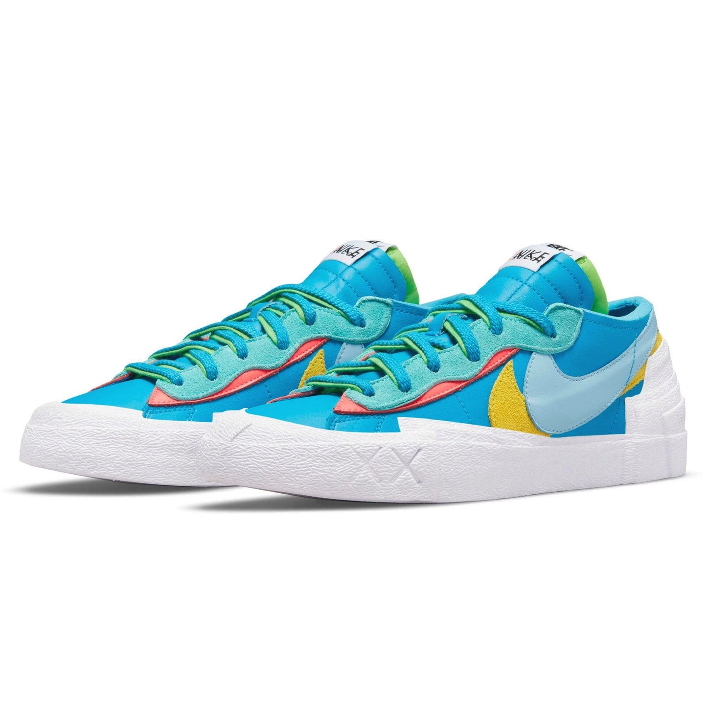 KAWS x sacai x Nike Blazer Low ‘Neptune Blue’ - Kick Game