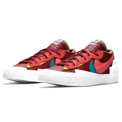 KAWS x sacai x Nike Blazer Low ‘Team Red’ - Kick Game