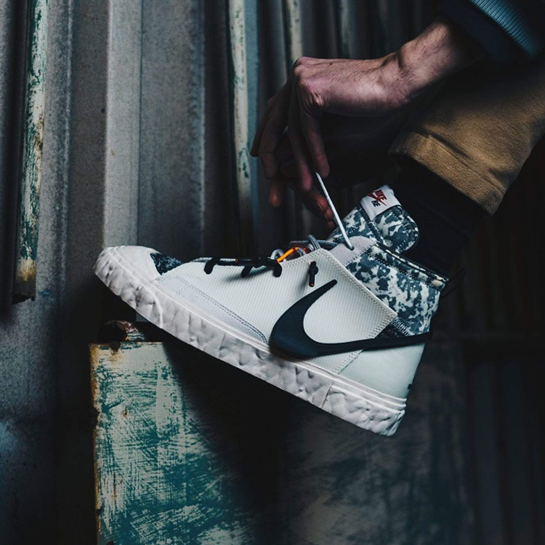 READYMADE x Nike Blazer Mid 'White Camo' — Kick Game