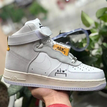 A-COLD-WALL X Nike Air Force 1 High "White-Grey" - Kick Game