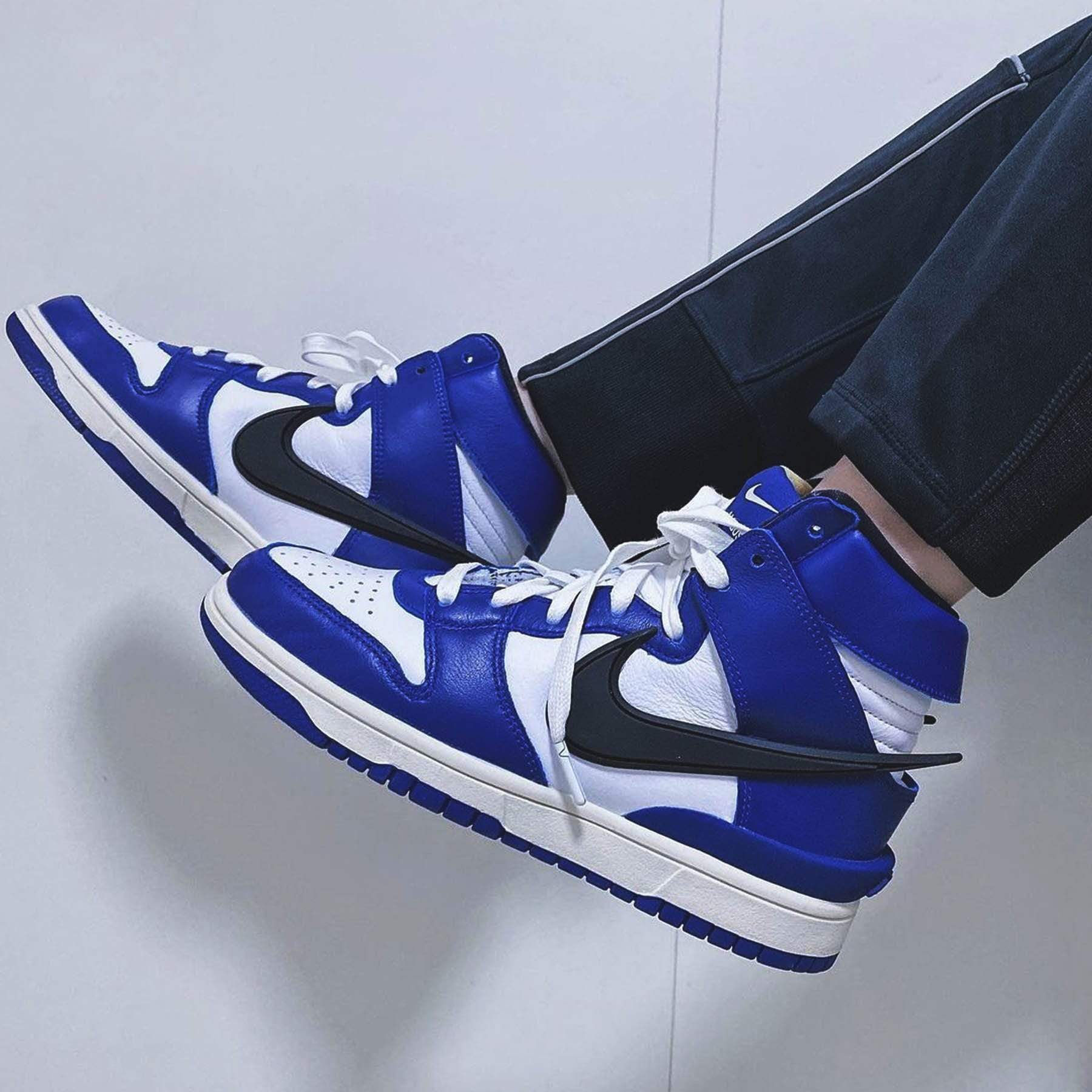 AMBUSH × NIKE DUNK HIGH DEEP ROYAL - www.sorbillomenu.com