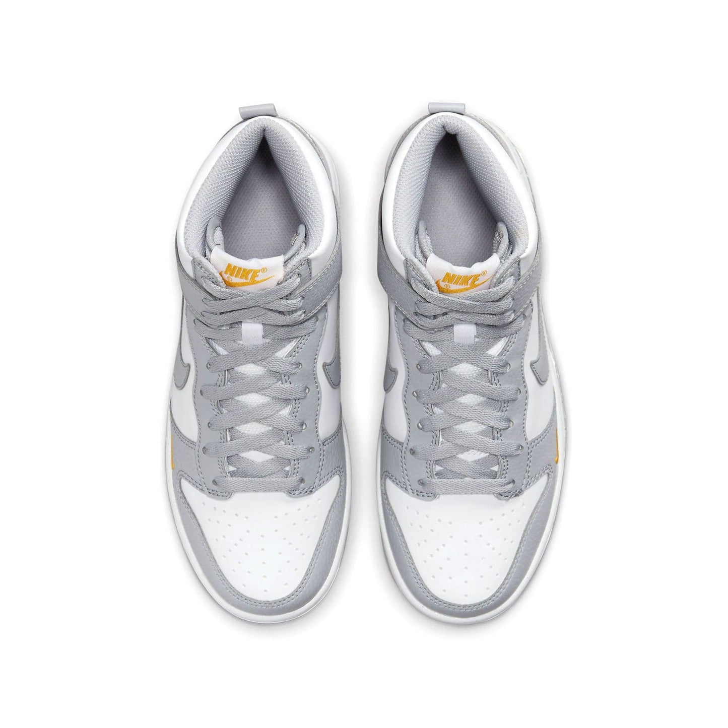 Nike Dunk High Next Nature GS 'Wolf Grey Marigold' - Kick Game