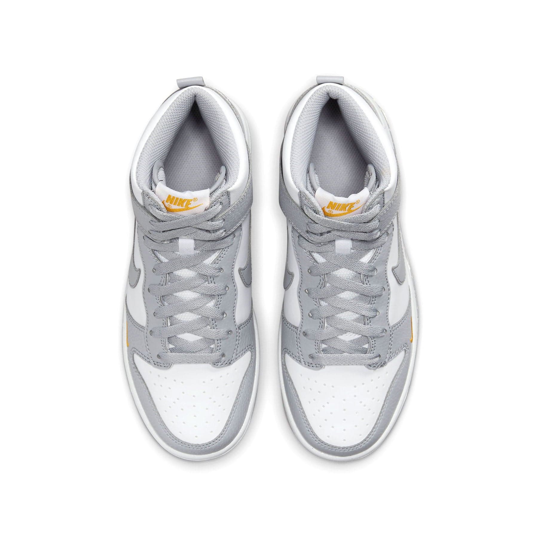 Nike Dunk High Next Nature GS 'Wolf Grey Marigold' - Kick Game