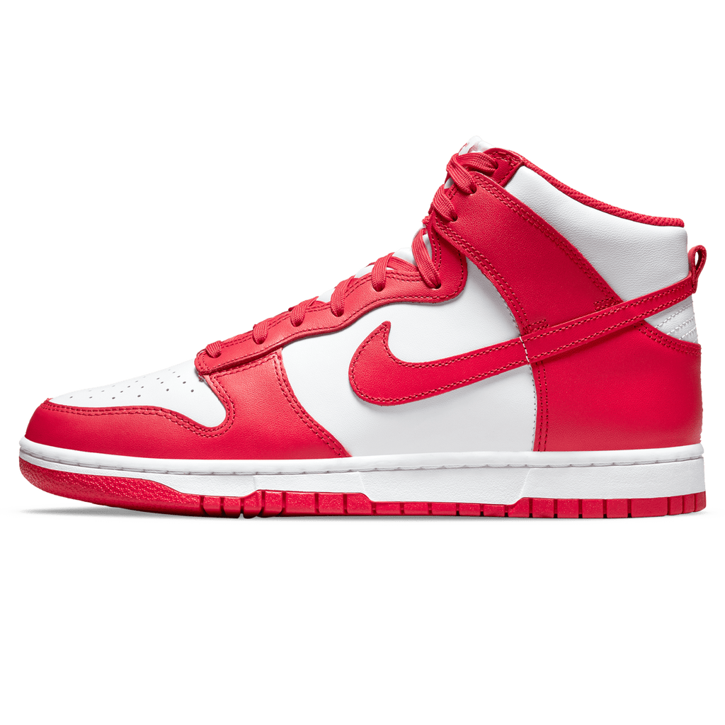 Red white nike shoes discount