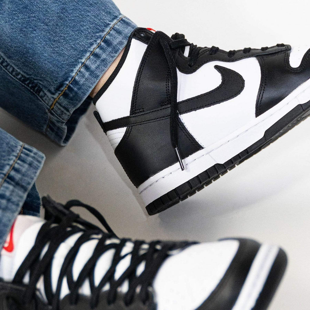 Nike Dunk High Wmns 'Black White' - Kick Game