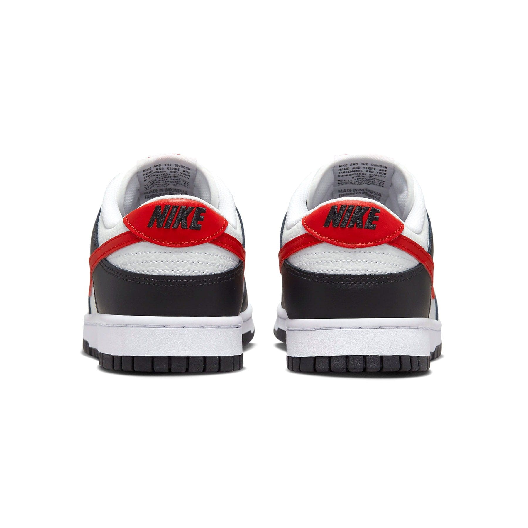 Nike Dunk Low 'Black White Red' - Kick Game