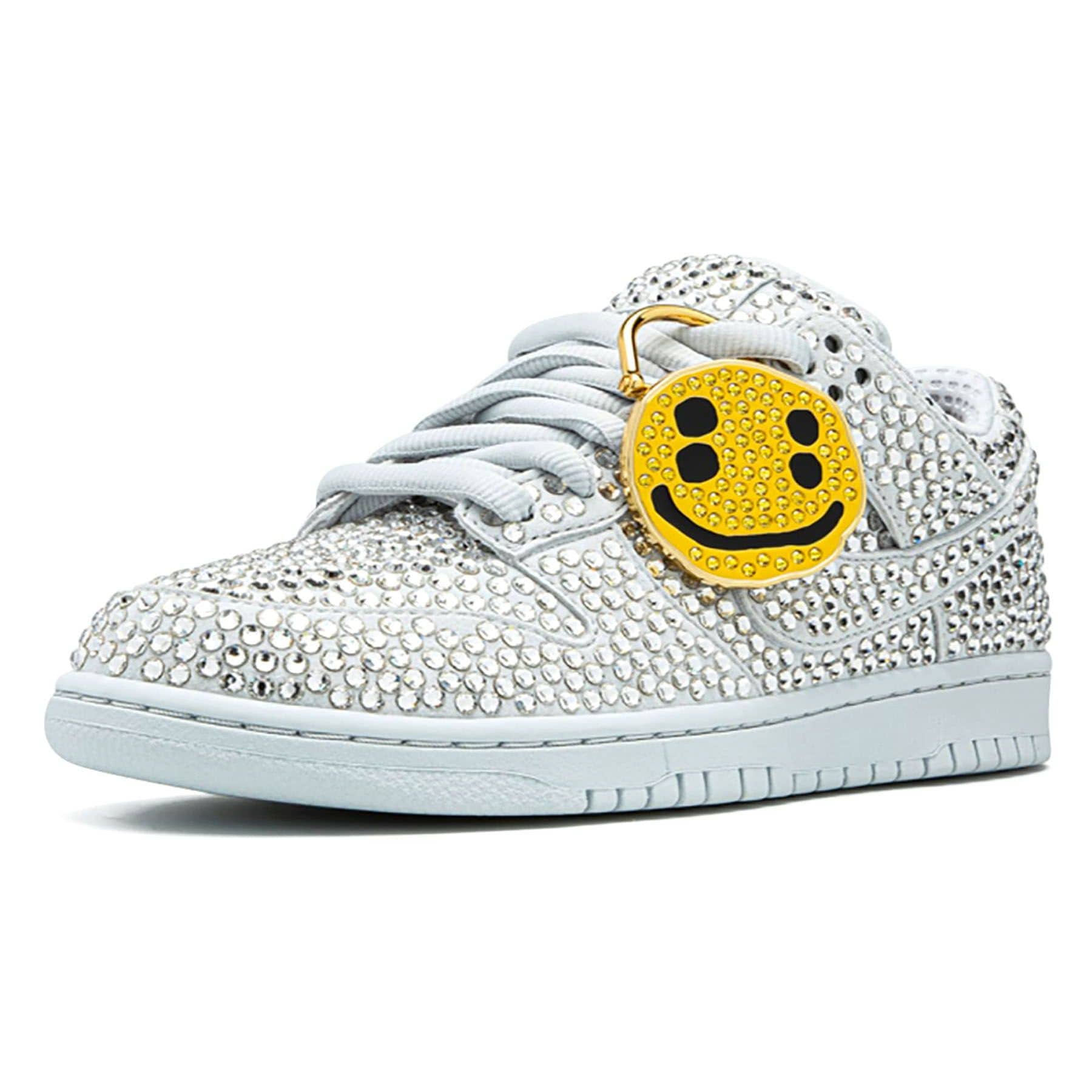 Cactus Plant Flea Market x Swarovski x Dunk Low 'Pure Platinum' - Kick Game