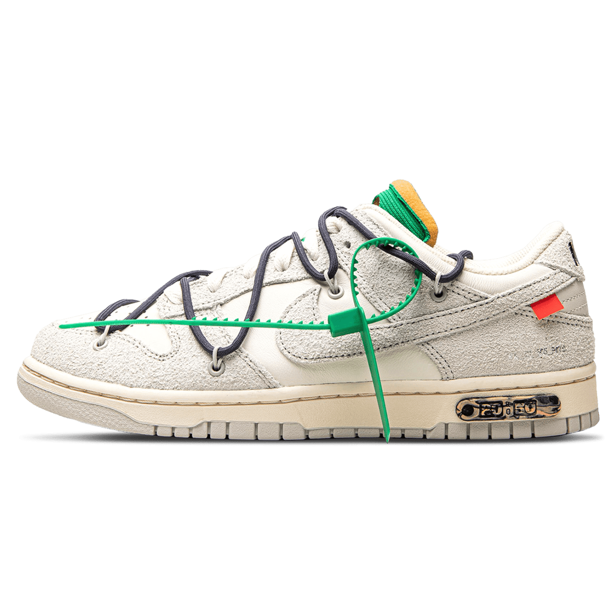 Off-White x Nike Dunk Low 'Lot 20 of 50' - Kick Game