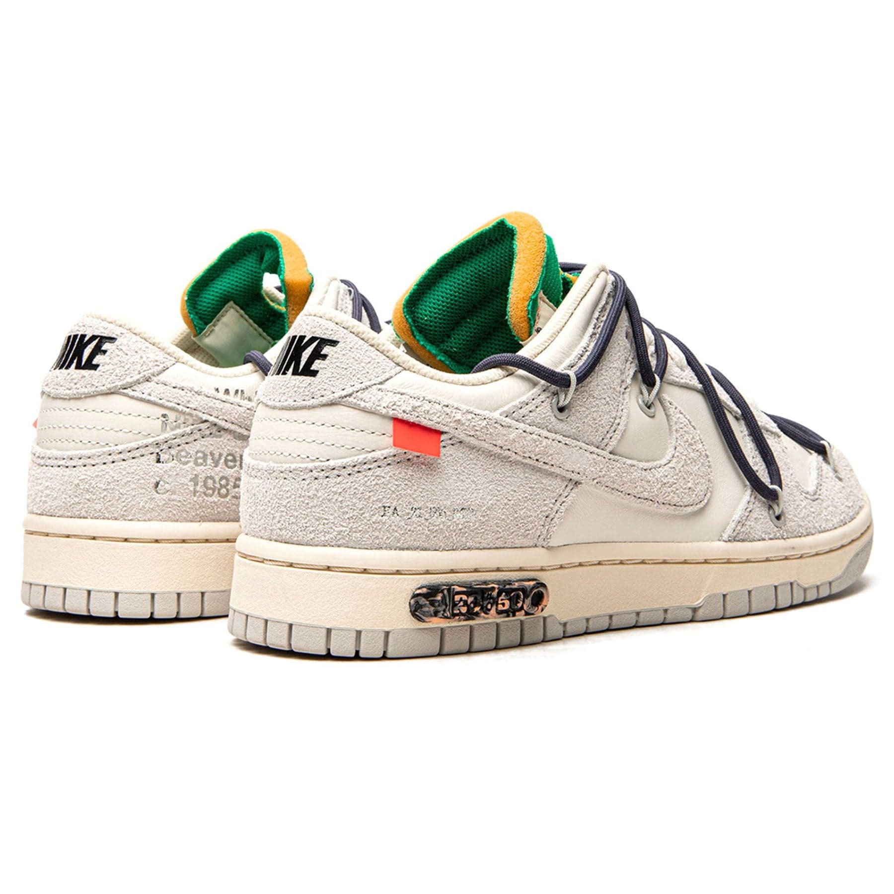 off-white nike dunk low lot20 26.5