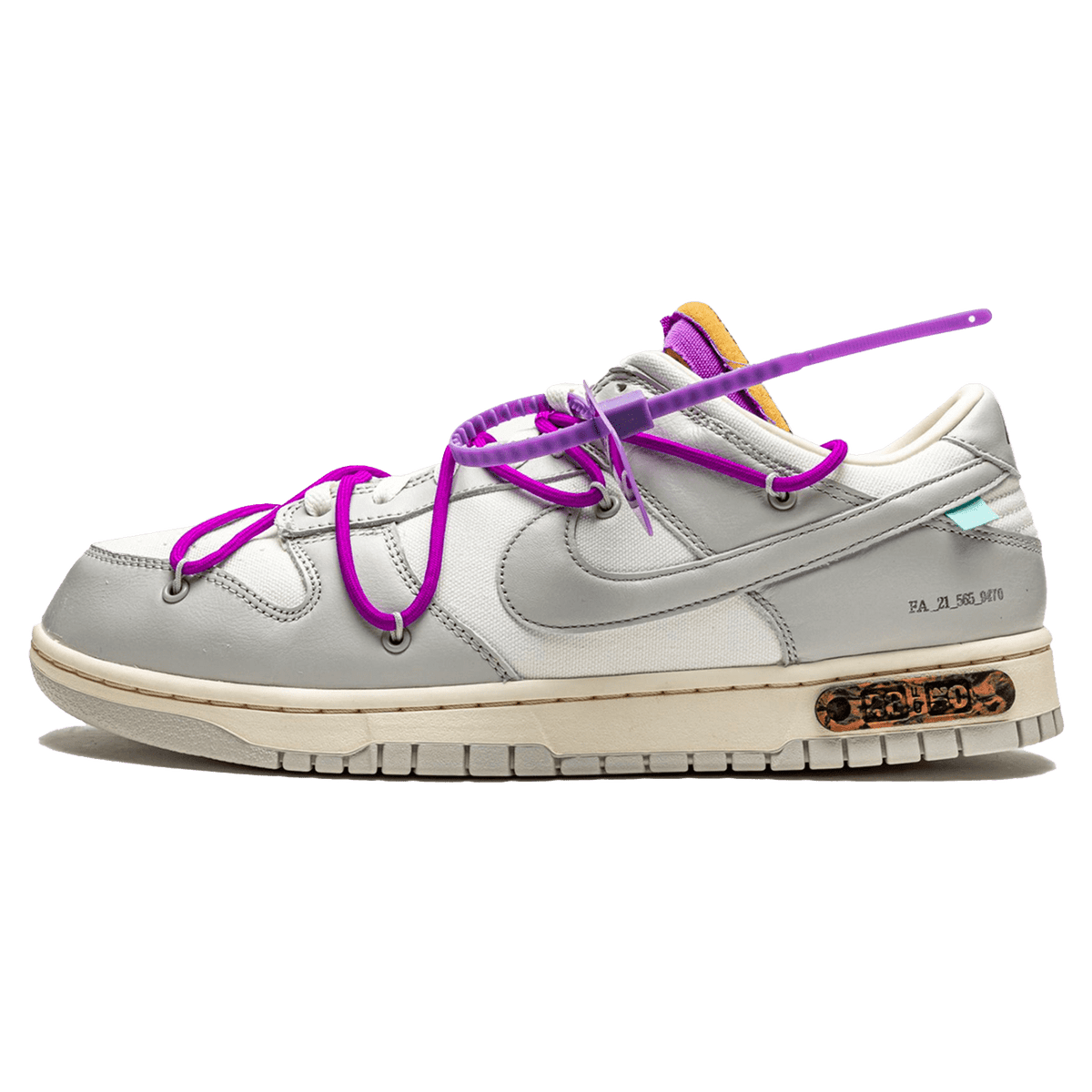 Off-White x Nike Dunk Low 'Lot 28 of 50' - Kick Game