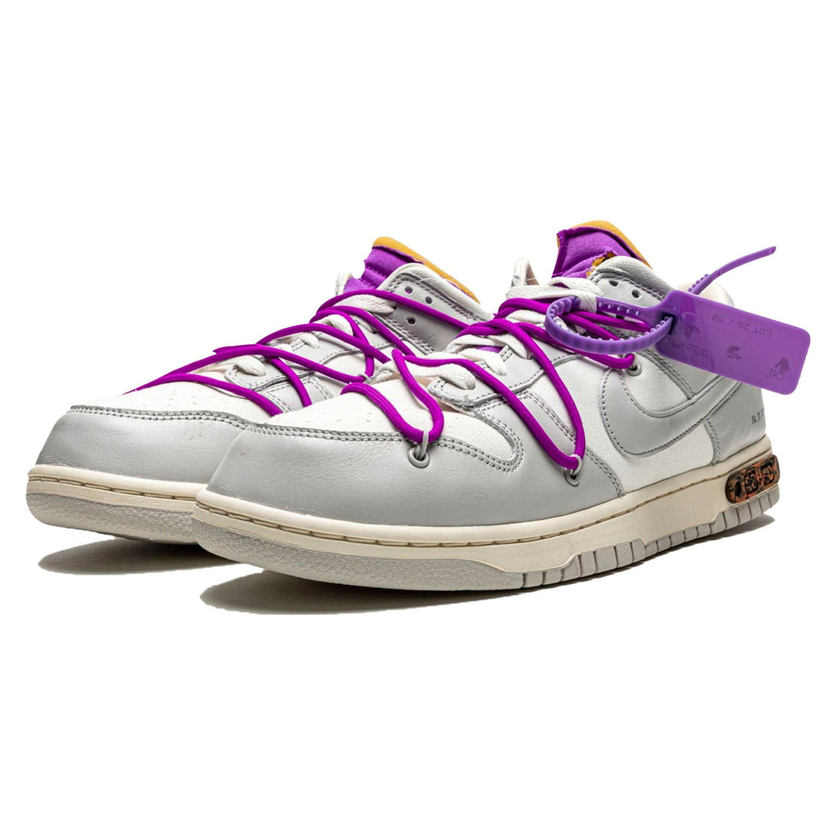 Off-White x Nike Dunk Low 'Lot 28 of 50' - Kick Game