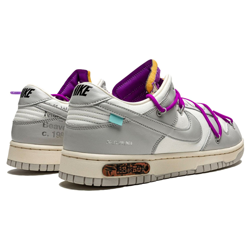 Off-White x Nike Dunk Low 'Lot 28 of 50' - Kick Game