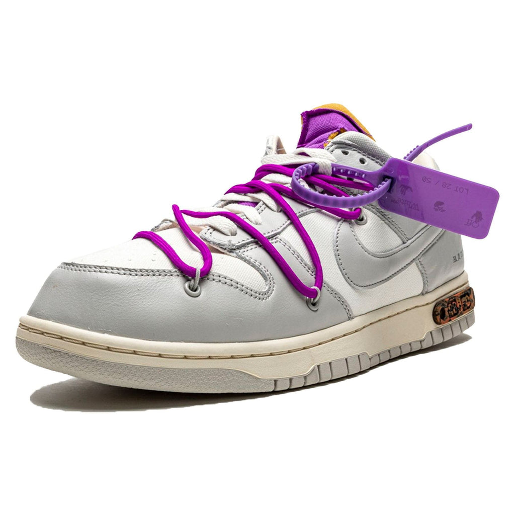 Off-White x Nike Dunk Low 'Lot 28 of 50' - Kick Game