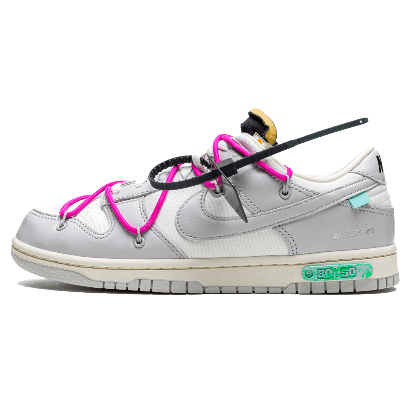 Off-White x Nike Dunk Low 'Lot 30 of 50' — Kick Game