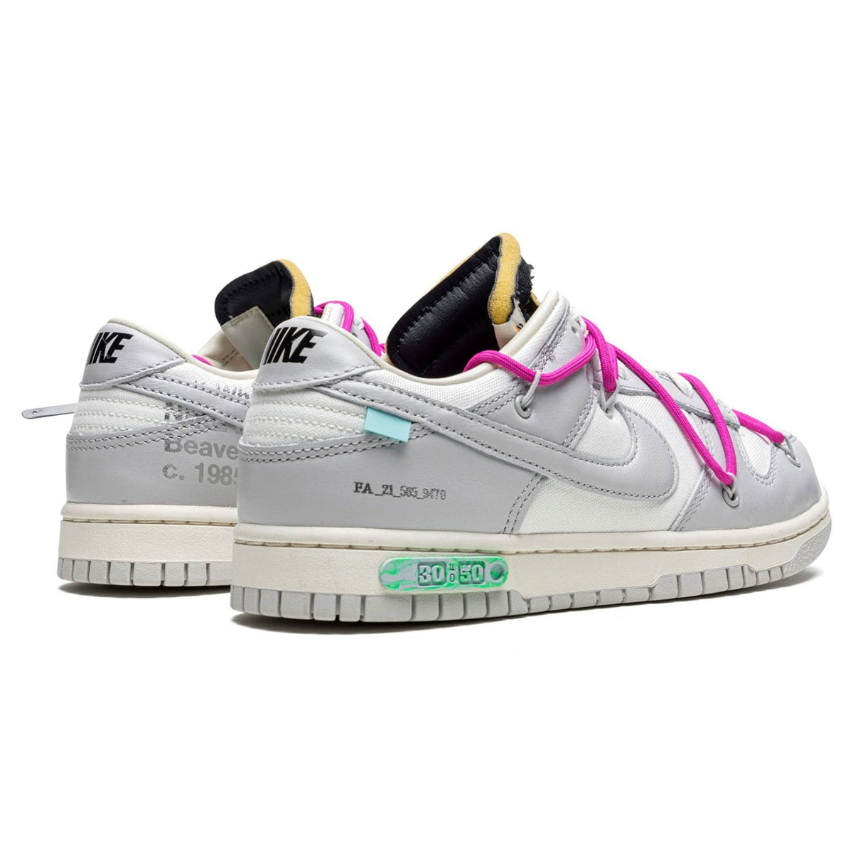 Off-White x Nike Dunk Low 'Lot 30 of 50' - Kick Game