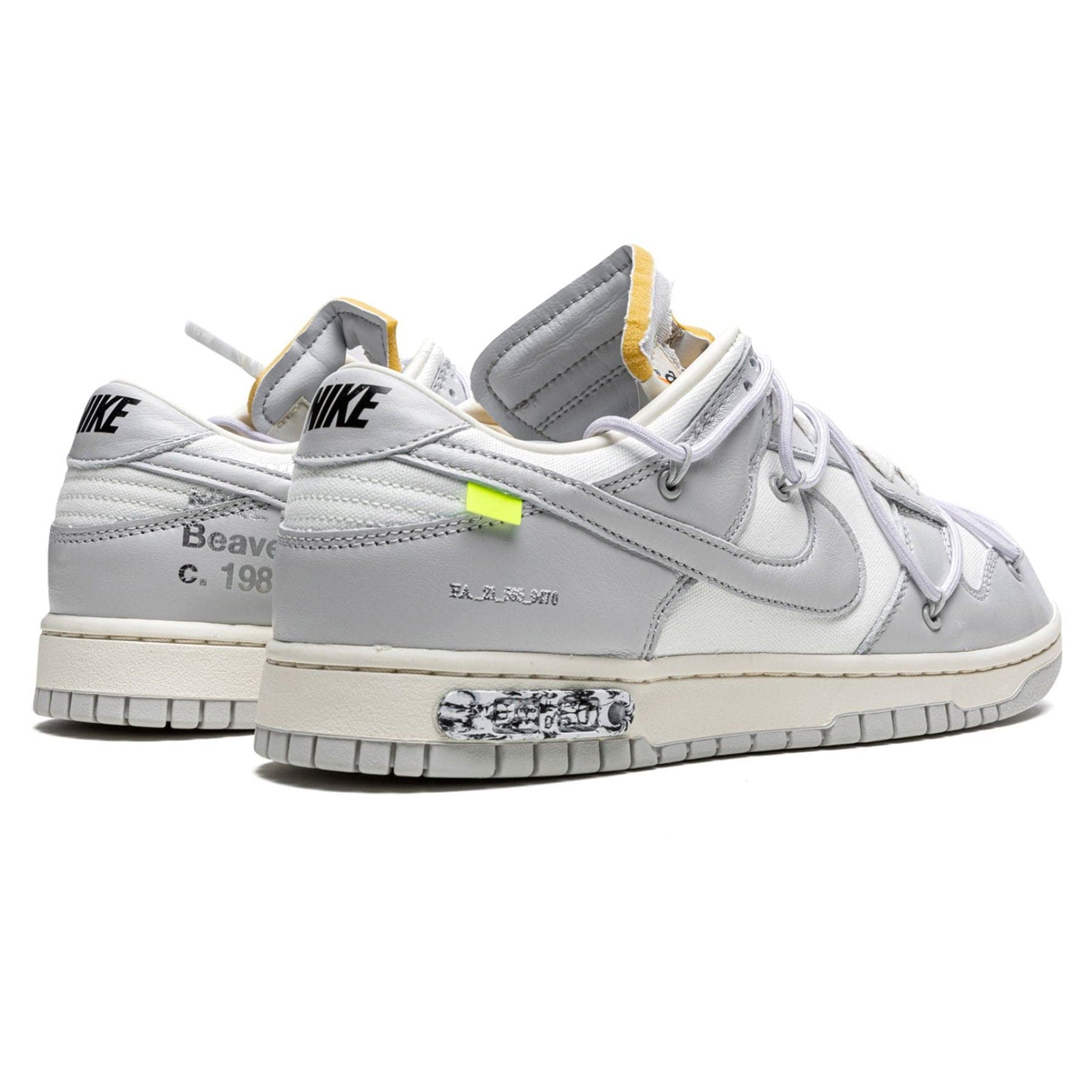 【新品未使用】NIKE×Off-White DUNK LOW Lot 49