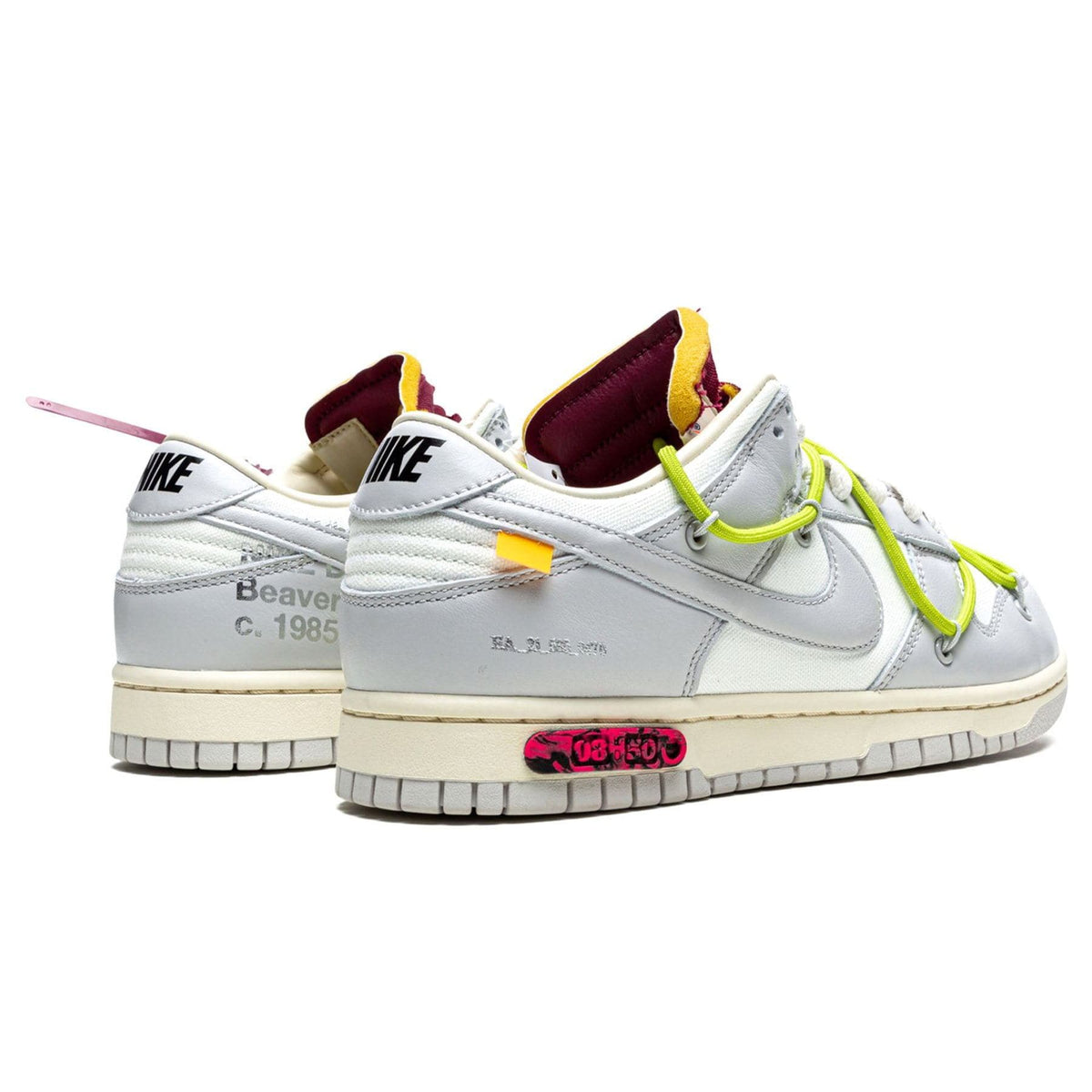 Off-White x Nike Dunk Low 'Lot 08 of 50' - Kick Game