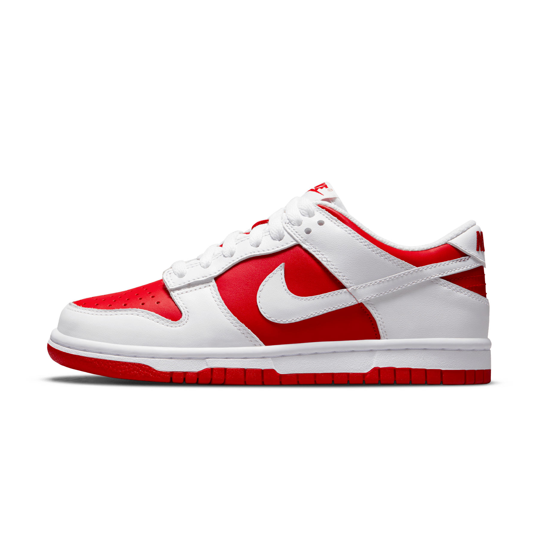 university red dunks gs